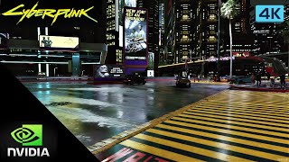 Cyberpunk 2077 4K Walking the streets of Night City SemiRealistic Graphics  EP 02 [upl. by Deelaw]