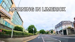 Early morning driving from Dublin to Limerick Ireland 🇮🇪 [upl. by Akemaj]