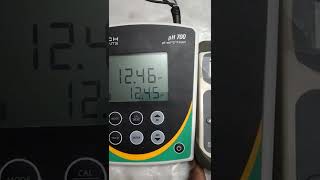 pH meter 700 Calibration 1 [upl. by Ecnahoy]