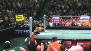 WWE 12  Alex Riley Entrance [upl. by Nwahsirhc]