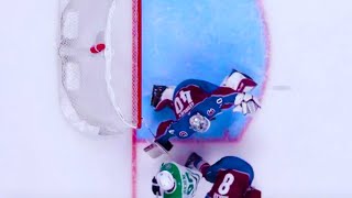 Mason Marchment Goal Call on Ice is No Goal for Goaltender Interference  Stars vs Avalanche Game 6 [upl. by Enisaj]