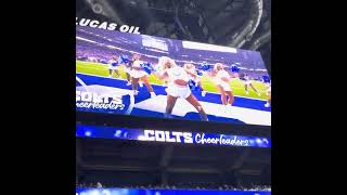 Indianapolis Colts Cheerleaders Performance 1st Quarter Break [upl. by Kirstyn]