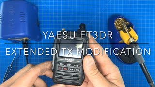 Yaesu FT3D Extended TX [upl. by Navarro674]