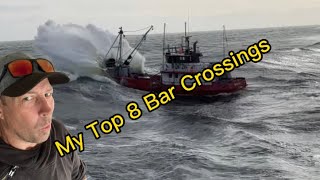 Fishing boats crossing Bar in big seas [upl. by Mueller]