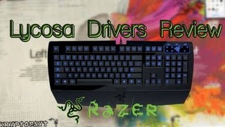 Razer Lycosa Drivers v302 Review [upl. by Ekal691]