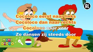 COCO LOCO DANS  Kinderliedjes  Karaoke  Minidisco [upl. by Ancalin]