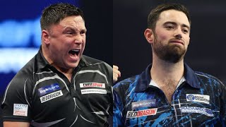 2024 Darts Premier League Glasgow SF Luke Humphries vs Gerwyn Price [upl. by Pitarys]