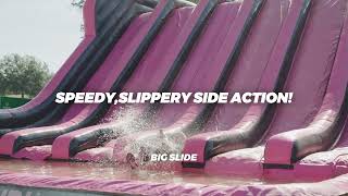 MUDGIRL OBSTACLES 2022  THE BIG SLIDE [upl. by Ziguard]