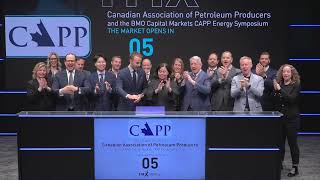 Canadian Association of Petroleum Producers Opens the Market Wednesday April 10 2024 [upl. by Raamal619]