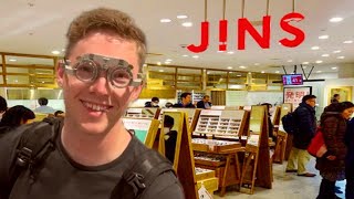 Buying Glasses  JINS In Japan [upl. by Liahkim]