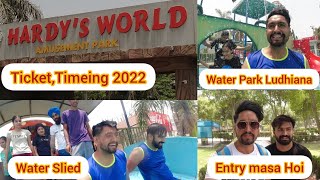 Hardys World Water Park LudhianaTicket Price in 2022TimeingRides ludhiana waterpark [upl. by Aillemac]