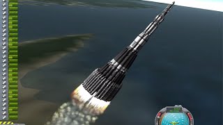 KSP Mars Ultra Direct Ludicrous single launch to Mars in Real Solar System [upl. by Corotto164]