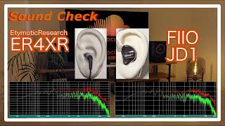 Etymotic Research ER4XR vs FIIO JD1 IEMs Chinese InEar Sound Comparison 中華イヤホン音比較 [upl. by Bret]