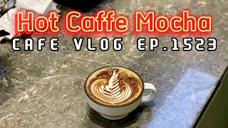 Cafe Vlog EP1523  Hot Caffe Mocha  Coffee mocha  Mocha drinks [upl. by Mehta623]