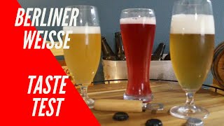 Wise Weisse  Comparing 3 KettleSoured Homebrew Berliner Weisse Beers [upl. by Solomon]