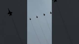 BLUE ANGELS AT VIDALIA GA With smoke on [upl. by Yarod]