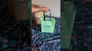 Amazon Baby Registry 2024 free Welcome box Unboxing Free baby Samples👌🤗 ytshorts babyregistry [upl. by Nie]