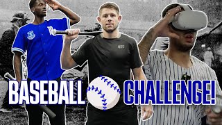 Everton Home Run Derby ⚾️  Blues Trio Play Baseball At Goodison [upl. by Kepner]