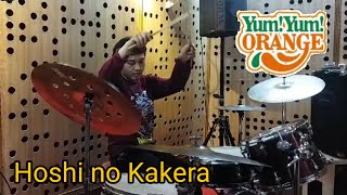 Yum Yum ORANGE  Hoshi no Kakera Drum Cover [upl. by Hewitt921]