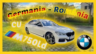 GERMANIA  ROMÂNIA CU BMW SERIA 7🔥CÂT A COSTAT💰am luat deja prima amendă [upl. by Adnaluoy539]