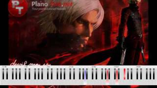 Devil May Cry  Pain Piano Tutorial [upl. by Eca150]