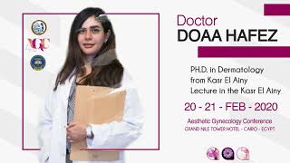 Aesthetic Gynecology Conference Dr Doaa Hafez [upl. by Nalyt]