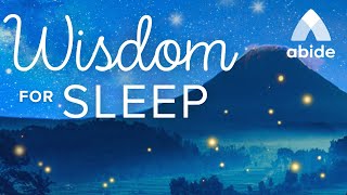 Fall Asleep with Wisdom Abide Meditation by James  Restful Nights [upl. by Gena]