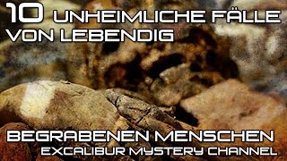 10 unheimliche Fälle von lebendig begrabenen Menschen [upl. by Fendig507]