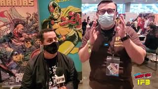 Interview with Comic Artist and Author Jason quotGonzoquot Gonzales at New York Comic Con 2021 [upl. by Maryl]