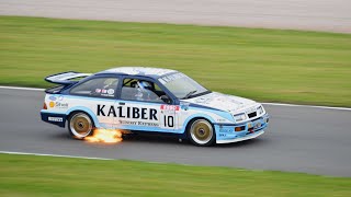 Ford Sierra RS500 Cosworth  1980s BTCC Cars  HEAVENLY SOUNDS  Pushing Hard On Track [upl. by Amsirhc]