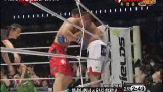 Hidehiko Yoshida vs Satoshi Ishii K1 Dynamite 2009 Round 2 [upl. by Relly]