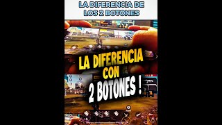 DIFERENCIAS CON LOS 2 BOTONES DE DISPAROS tipsandtricks freefire [upl. by Wertheimer957]