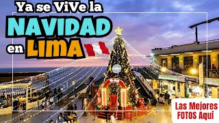 Ya se ViVe la NAVIDAD en Lima Perú 2024 [upl. by Zulch]