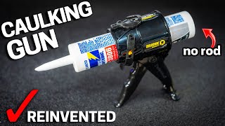 IMPOSSIBLE DESIGN Caulking Gun FITS ANYWHERE with NO ROD  Siligun [upl. by Samoht139]