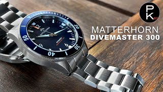 Matterhorn Divemaster 300 Watch Review [upl. by Champ892]