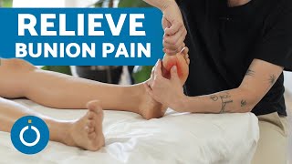 BUNION PAIN RELIEF 🦶🏼💥PODAL REFLEXOLOGY Massage at Home [upl. by Elleinahc]