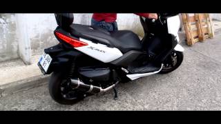 Yamaha Xmax 400 Exhaust System  HD Sound [upl. by Benis]