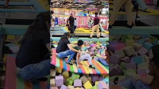 Trampoline park in Kolkata shortvideo tranding trampoline November 9 2024 [upl. by Touber]