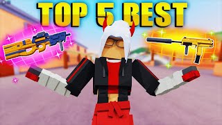 TOP 5 BEST SMGs in Bad Business 2022 [upl. by Desirae]