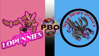 Pokémon Draft League  PBO WEEK 7  Luscious Lopunnies VS Jersey Dracos [upl. by Einiar77]