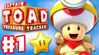 Captain Toad Treasure Tracker  Gameplay Walkthrough Part 1  The Secret Is in the Stars 100 [upl. by Daus]