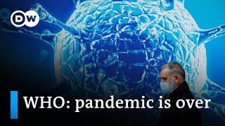 WHO declares official end to COVID19 pandemic  DW News [upl. by Felic801]