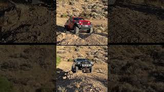 Jeep Gladiator and Toyota Tacoma in Reno Nevada Off Road Trails [upl. by Airamanna]