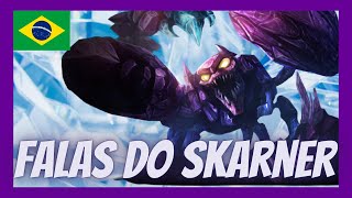 Falas do Skarner  Português Brasileiro [upl. by Ahsem602]