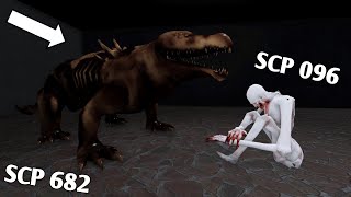 SCP 096 VS SCP 682  Roblox SCP 682 Story [upl. by Cynthea]