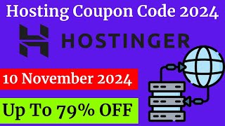 Hostinger Coupon Code India  10 November 2024 [upl. by Rramal398]