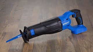 Kobalt 24Volt Max Variable Speed Brushless Cordless Reciprocating Saw [upl. by Haidadej]