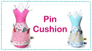 EASY Mannequin Pin Cushion  FREE PATTERN Beginner Friendly [upl. by Tecla]