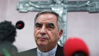 Accused cardinal in court as Vatican fraud trial opens and is adjourned [upl. by Patterson940]