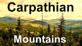 The Carpathian Mountains  geography facts and travel guide [upl. by Kcirdec]